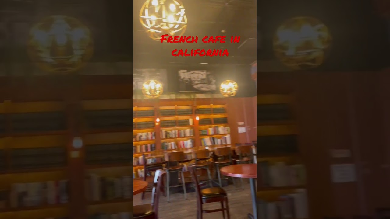 French cafe in California 