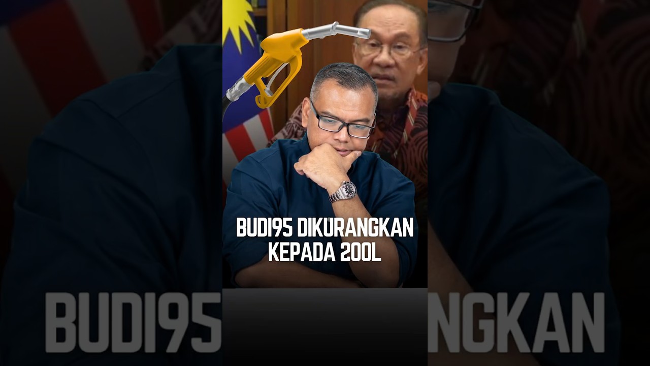 BUDI95 dikurangkan kepada 200L