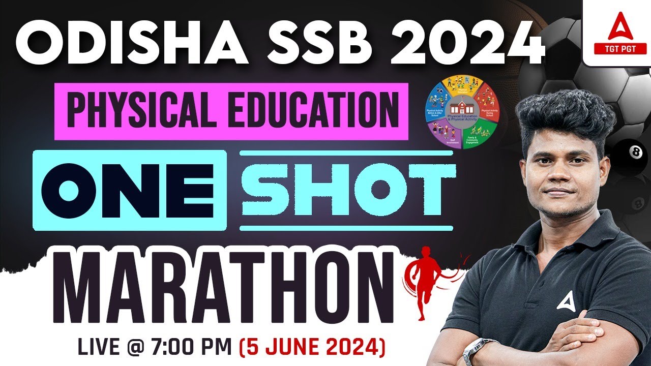 Odisha SSB 2024 | Physical Education One Shot Marathon
