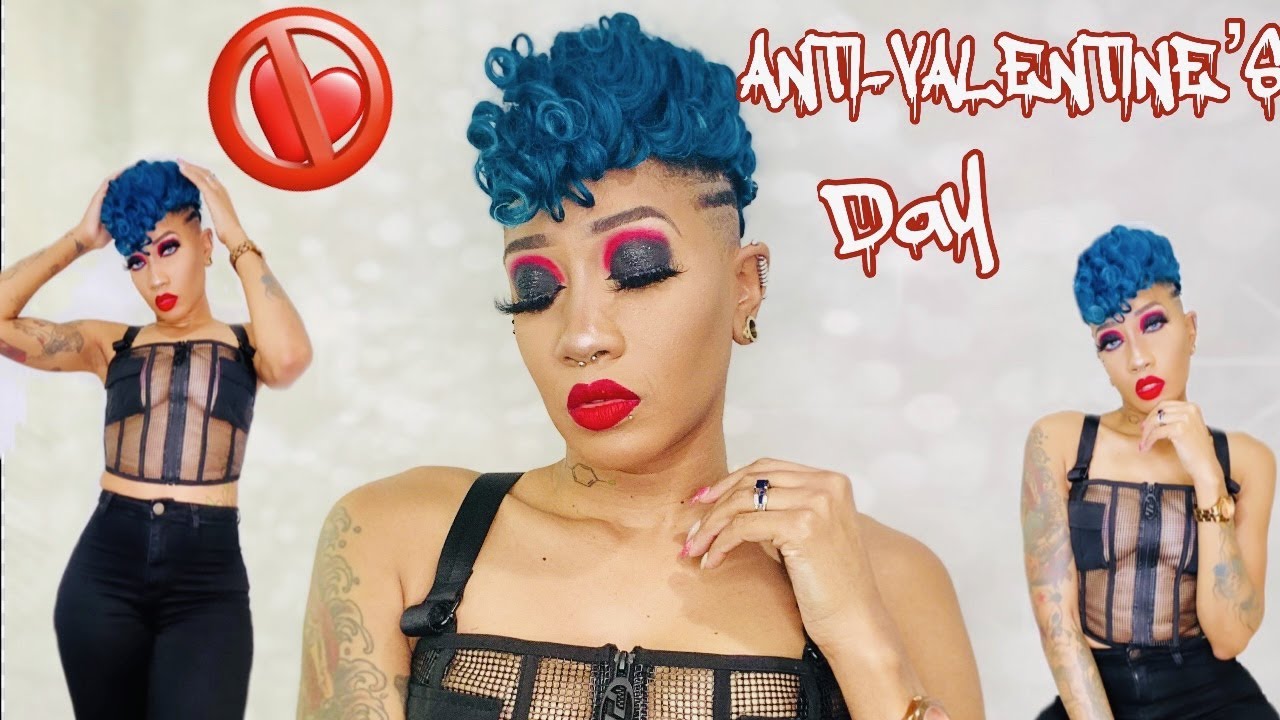 Anti-Valentine's Day Look | Date Night Smokey Eye