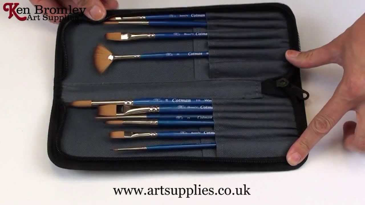 Winsor & Newton Cotman Water Colour Brush Wallet