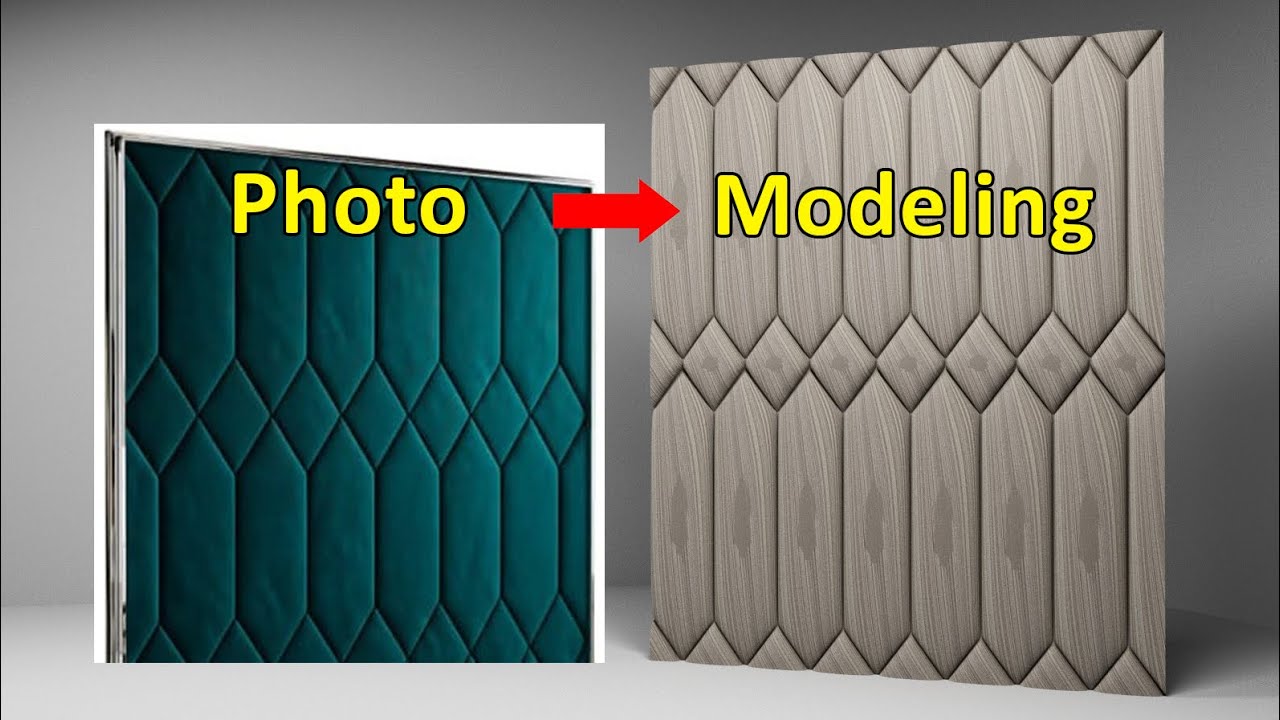 Bed Back Panel Modeling In 3ds Max