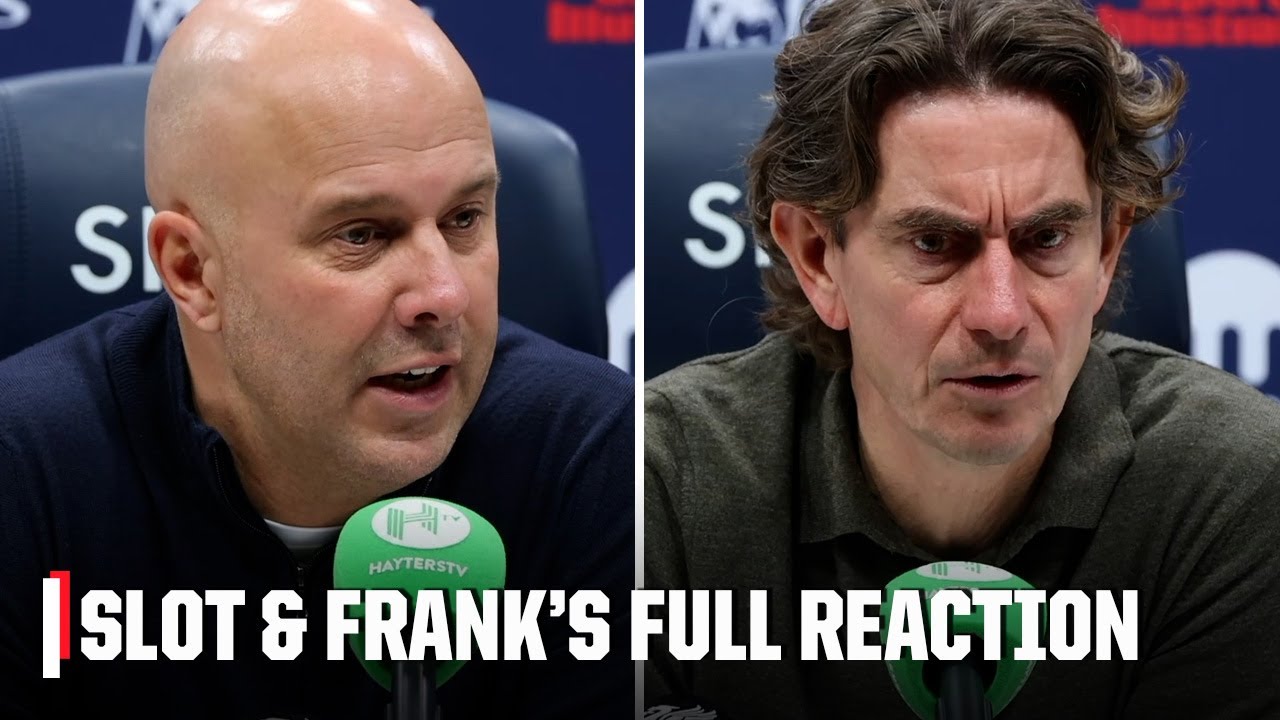 Arne Slot updates on Alexander Isak & Thomas Frank questions the Spurs-Liverpool referee | ESPN FC