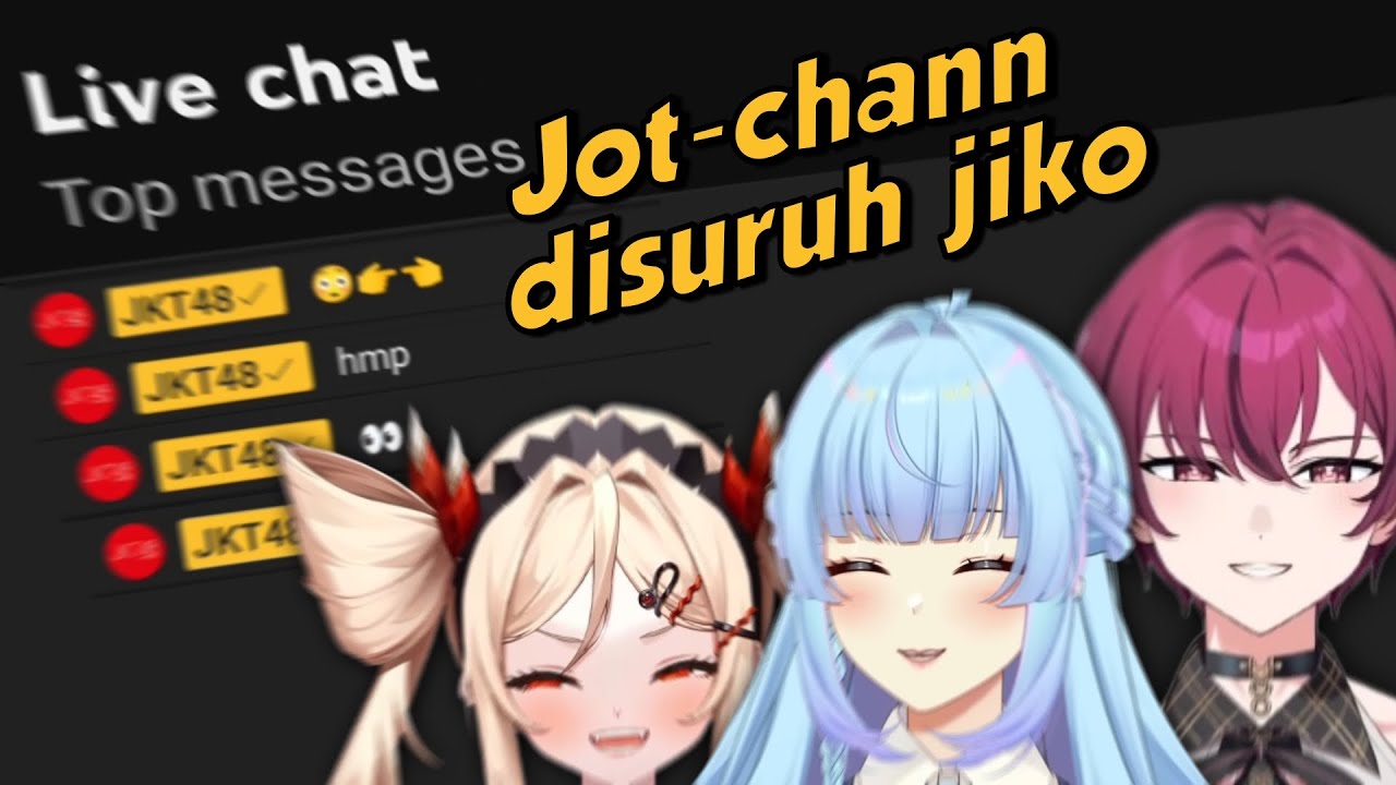 JotChan dibuatin jiko | First Collab JKT48 virtual 【JKT48V CLIP】