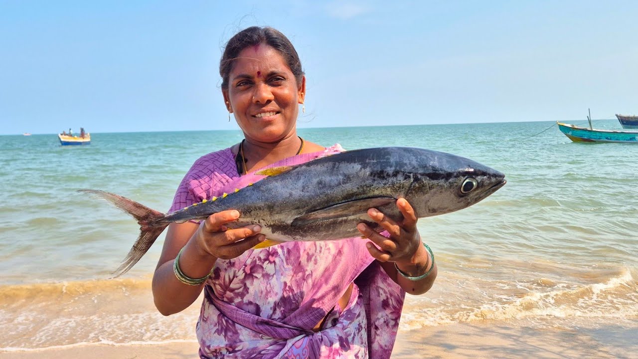 ஆழ்கடலில் பிடிக்கக்கூடிய கேரை மீன் குழம்பு மீன் பொரியல் | சத்தான மீன்