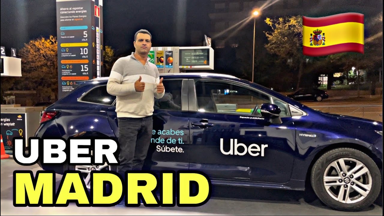 Un mes trabajando en Uber en Madrid,🇪🇸mi experiencia #brasileironaespanha