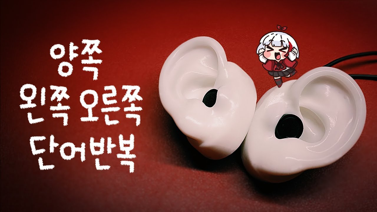 ASMR 입체감이 느껴지는 ‘왼쪽 오른쪽 양쪽’ 빠른 단어반복😪 등까지 간지러운 확실한 팅글, 고인물 전용💥 | ASMR Fast Tingly Trigger Words