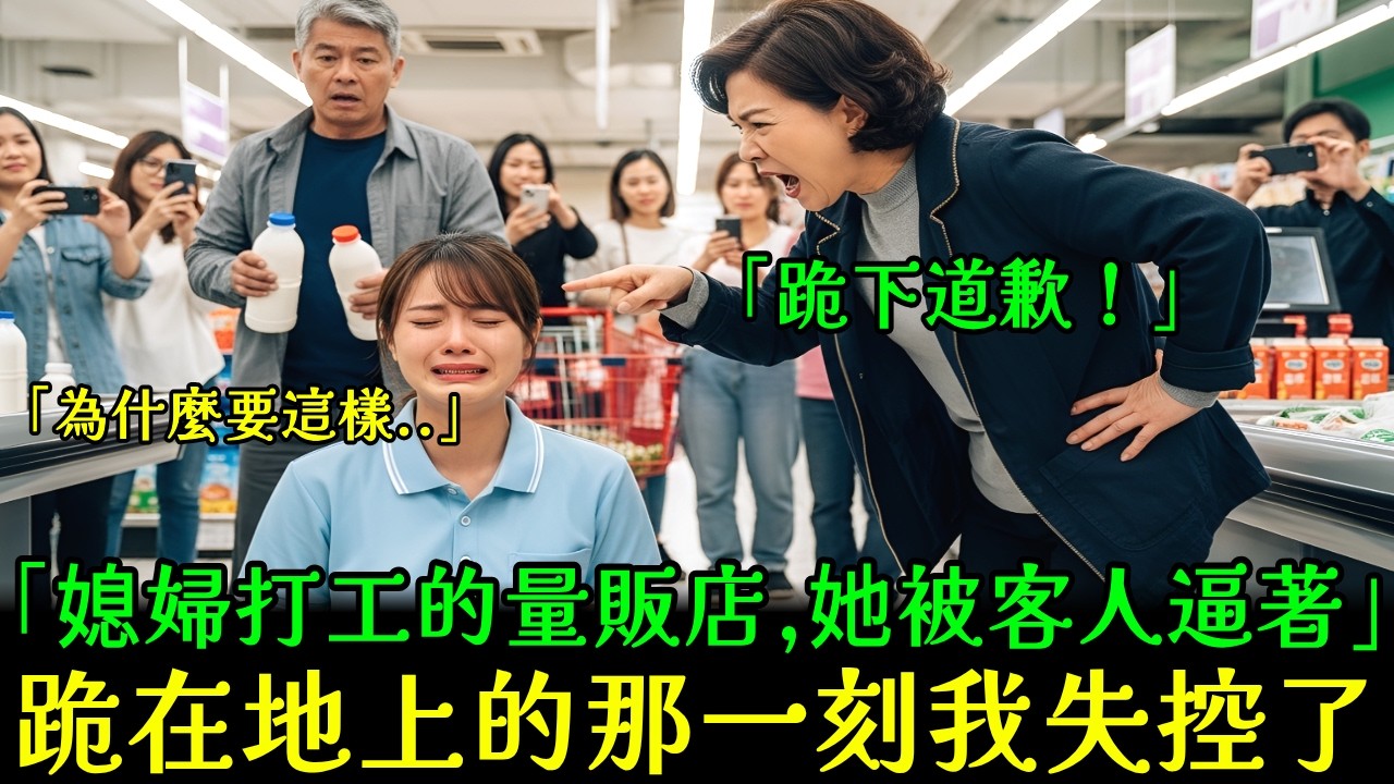 媳婦打工的量販店看到她被客人逼著下跪的瞬間把整間店翻過來的公公ㅣ真實故事ㅣ人生智慧ㅣ感人故事