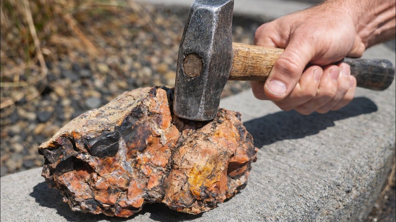 If You See This Iron Cap Rock, Slow Down Immediately