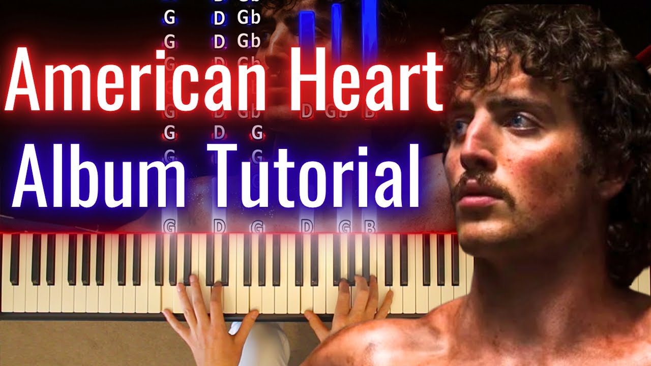 American Heart FULL Album Piano Tutorial | Benson Boone