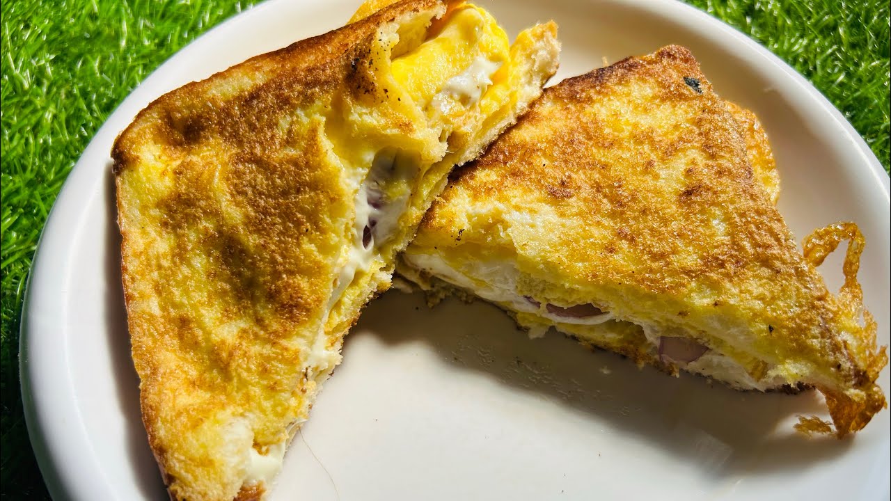 Cheesy Onion Sandwich Recipe | only 5 ingredients | 5 minutes Recipe 