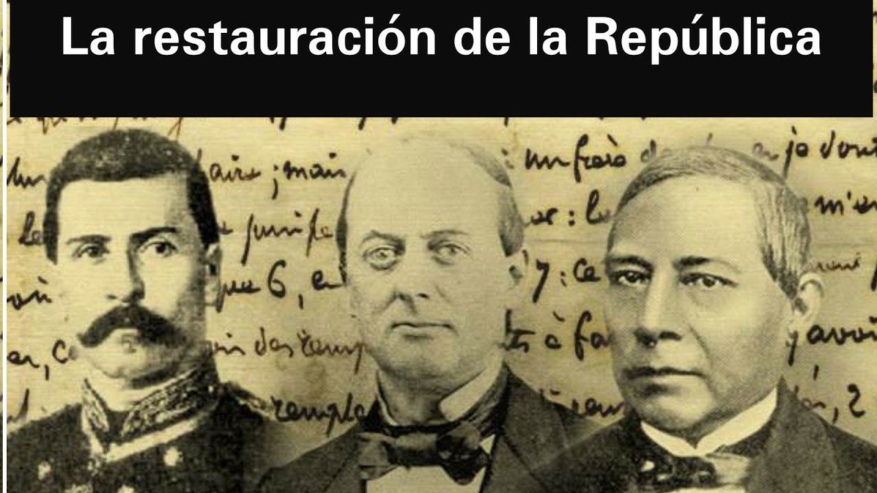La restauración de la República - Historia