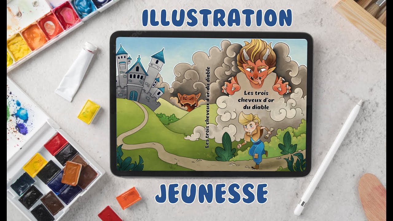 Je découvre le métier de l'illustration jeunesse! ✍️