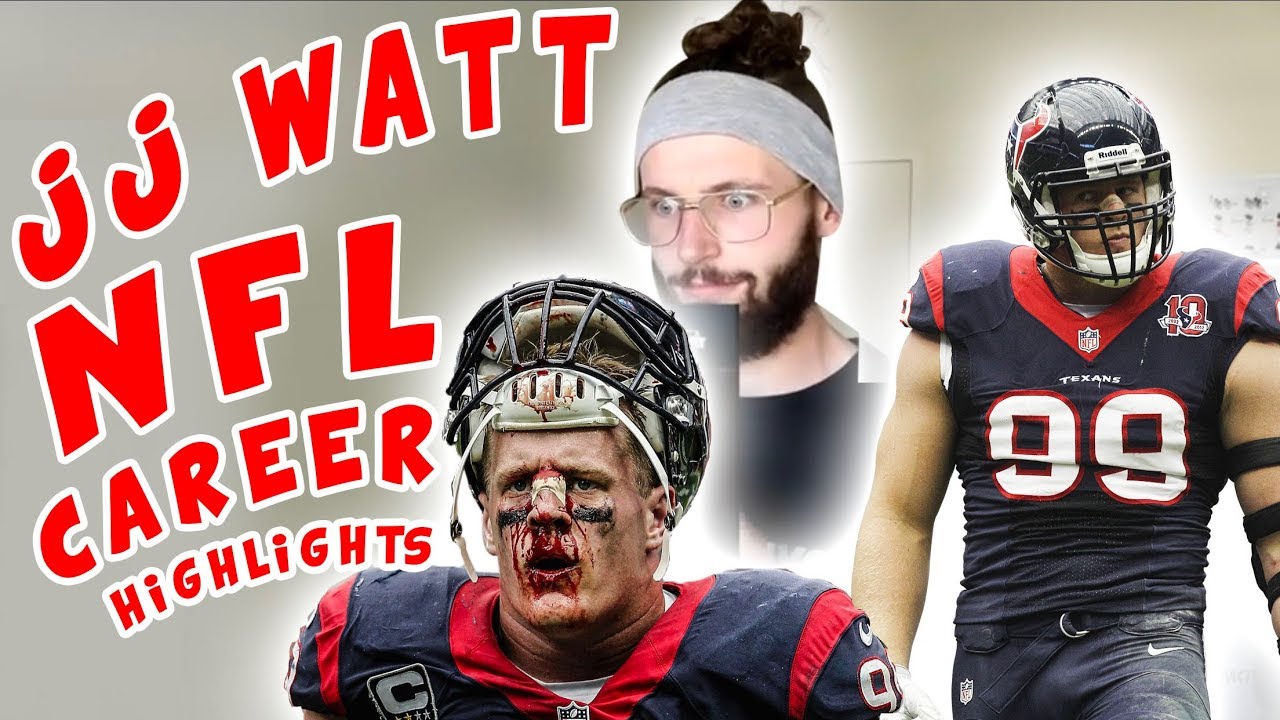 Rugby Player Reacts to J.J WATT NFL Career Highlights!