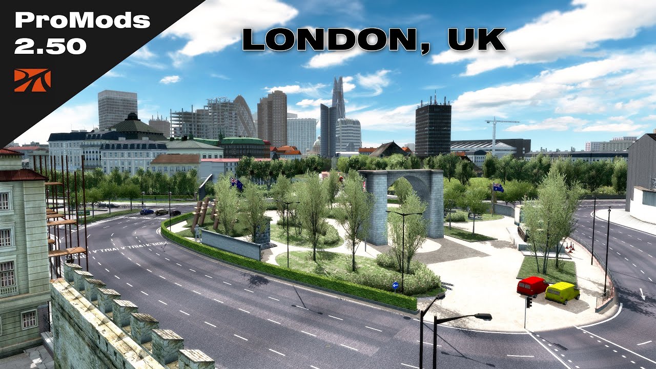 LONDON, UK - The Best City to Drive in Euro Truck Simulator 2?! | ProMods 2.50 | Ultra Graphics 4K