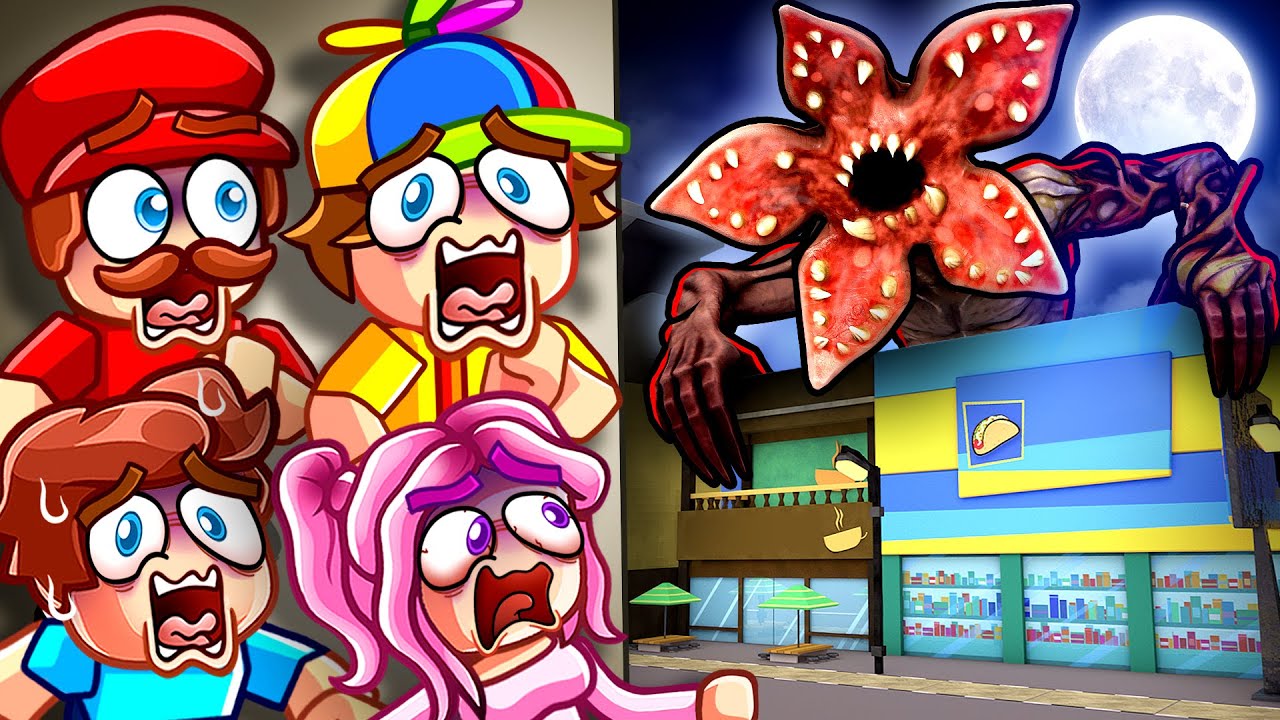 We Survived STRANGER THINGS in Roblox!
