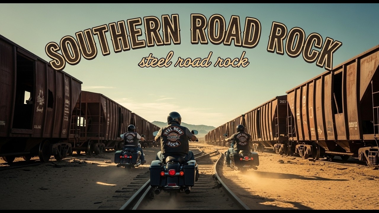 Steel Road Rock – Neon Stormpulse 🌧⚡ Road of Broken Lights | Steel Souls Unbroken  #NeonNoir