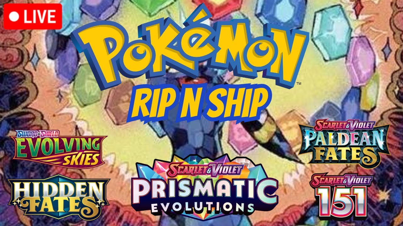 LIVE Pokemon RIP N SHIP! We've Got 