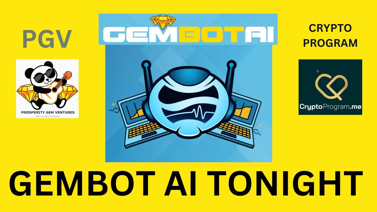 GEMBOT AI PREMIERS TONIGHT + MANNY PGV NEWS