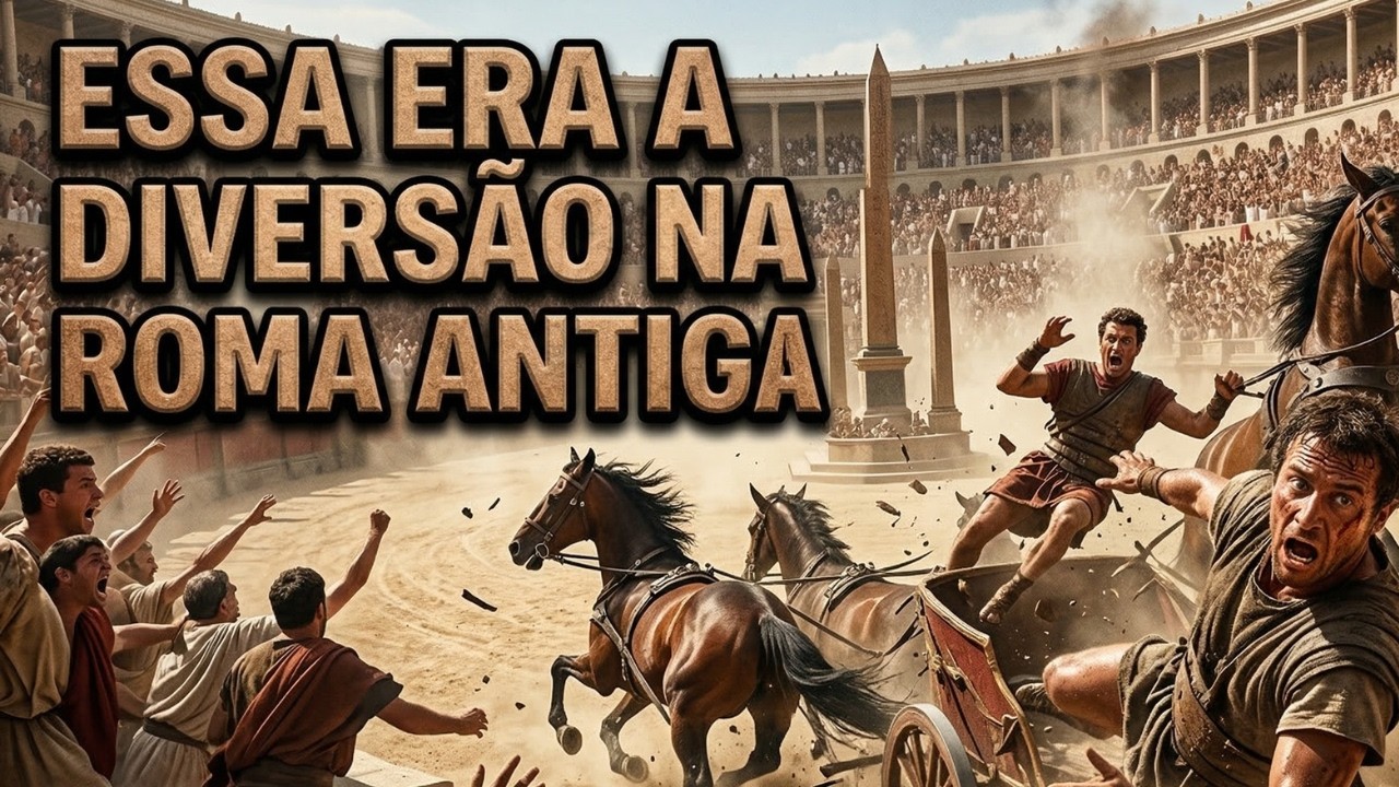 Você Não Sobreviveria 10 Minutos no Circus Maximus Durante as Corridas Mortais (Reconstrução com IA)