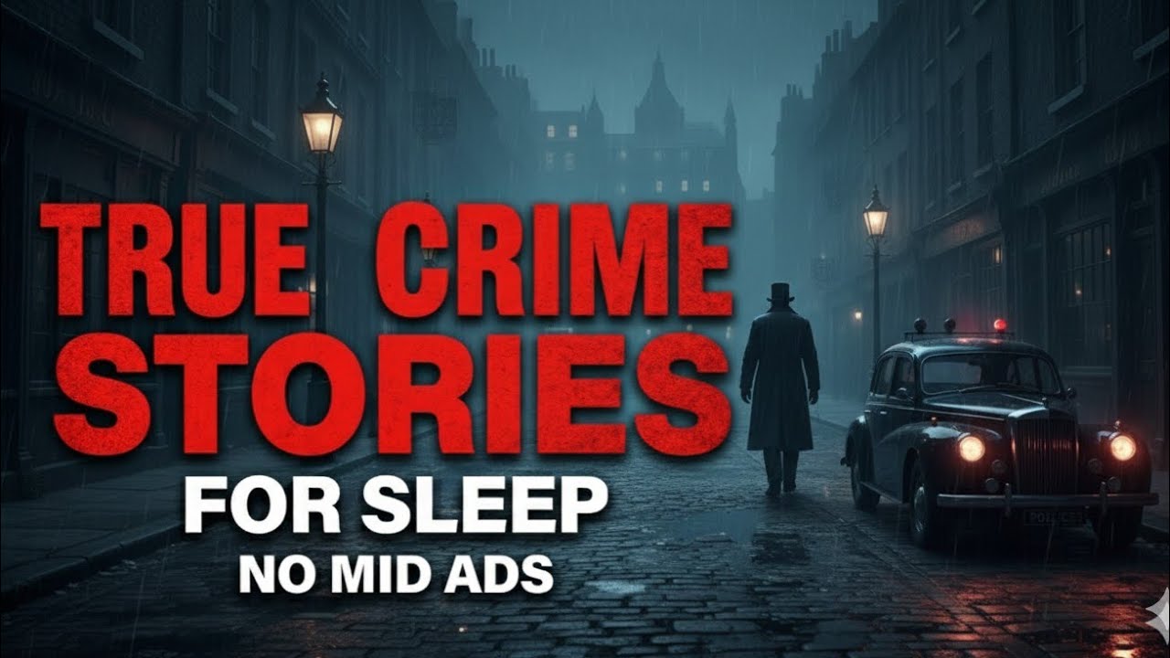 Disturbing True Crime Stories For Sleep With Rain Sound |🛑NO MID ADS| Black Screen |