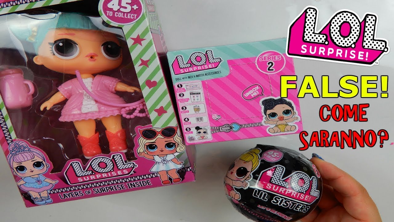 LOL SURPRISE FAKE COMPRATE IN EDICOLA! (LOL GIGANTE MAI VISTA!) Iolanda Sweets