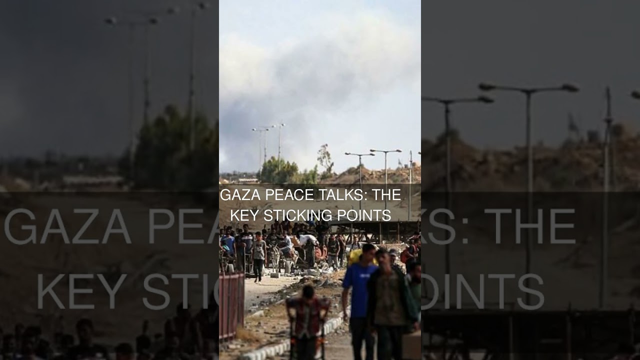 Gaza peace talks: The key sticking points