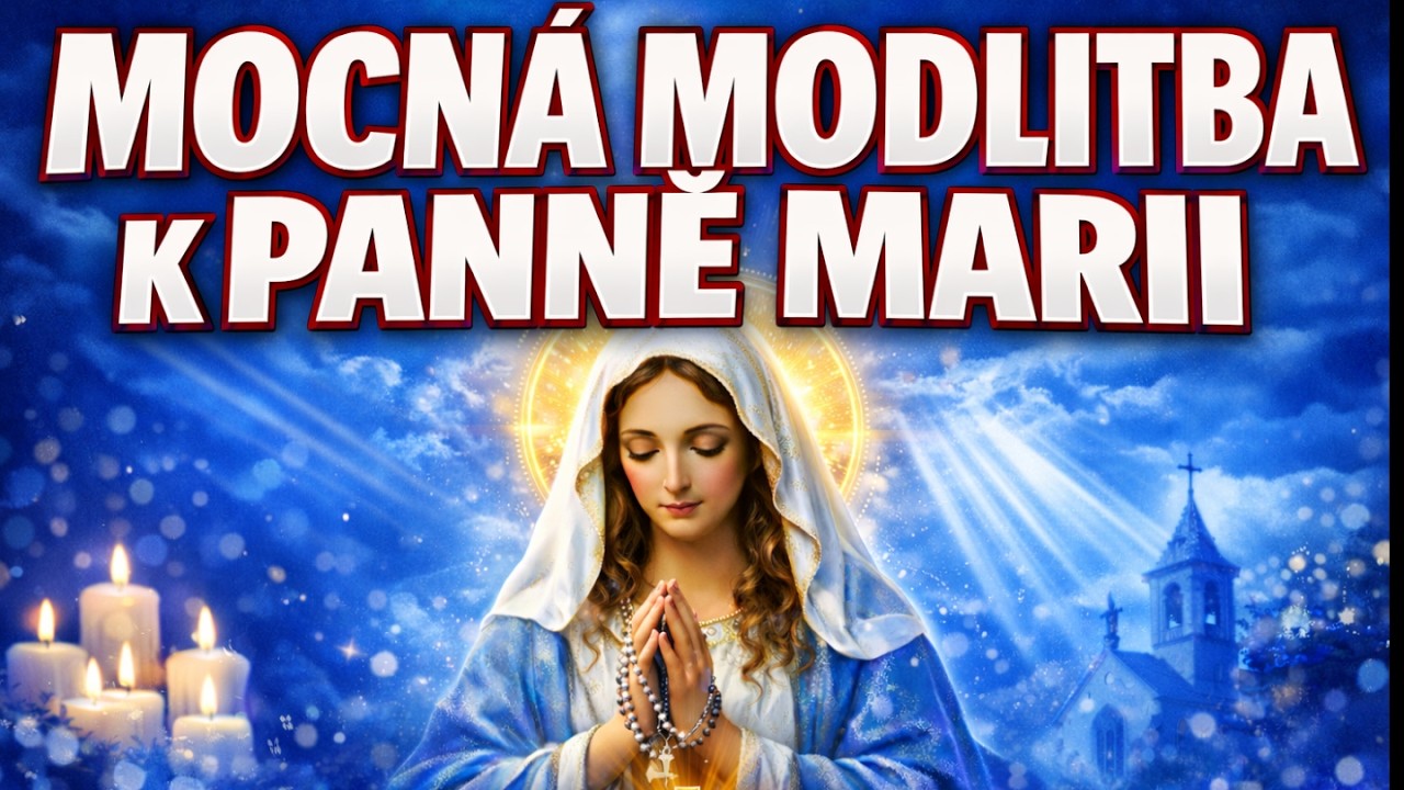💖 Mocná modlitba k Panně Marii 🙏 Přijmi naléhavý zázrak