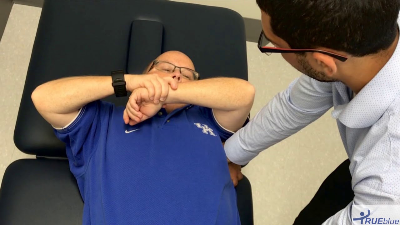 Cross Body Stretch with Scapula Stabilized