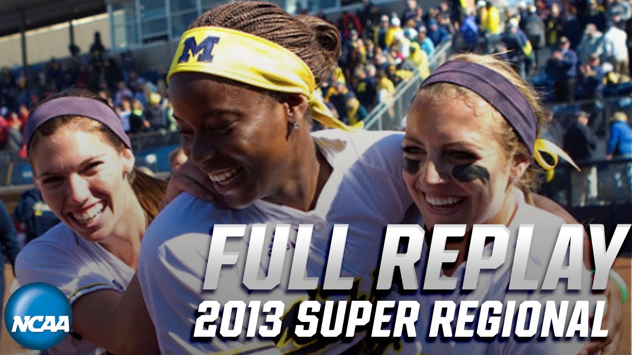Michigan vs. Louisiana: 2013 NCAA softball super regionals | FULL REPLAY