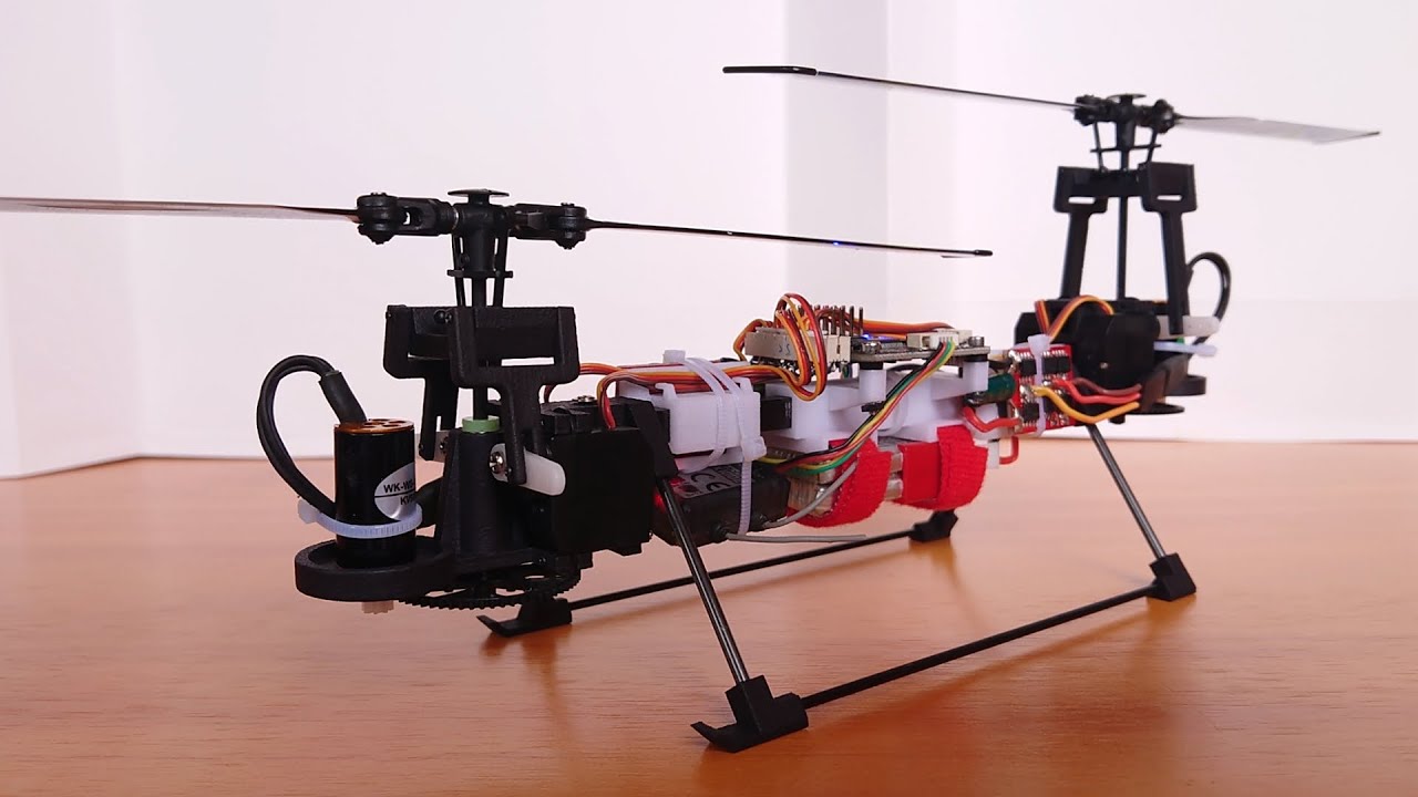 林老師 自製“奇努克”模型直升機     DIY CH47 “Chinook” RC Helicopter by Lin XX