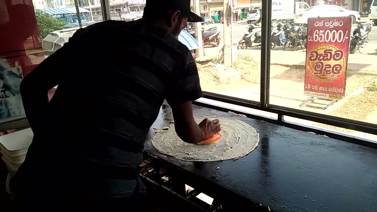 How to make GEE Thosa sri Lankan style#foodie