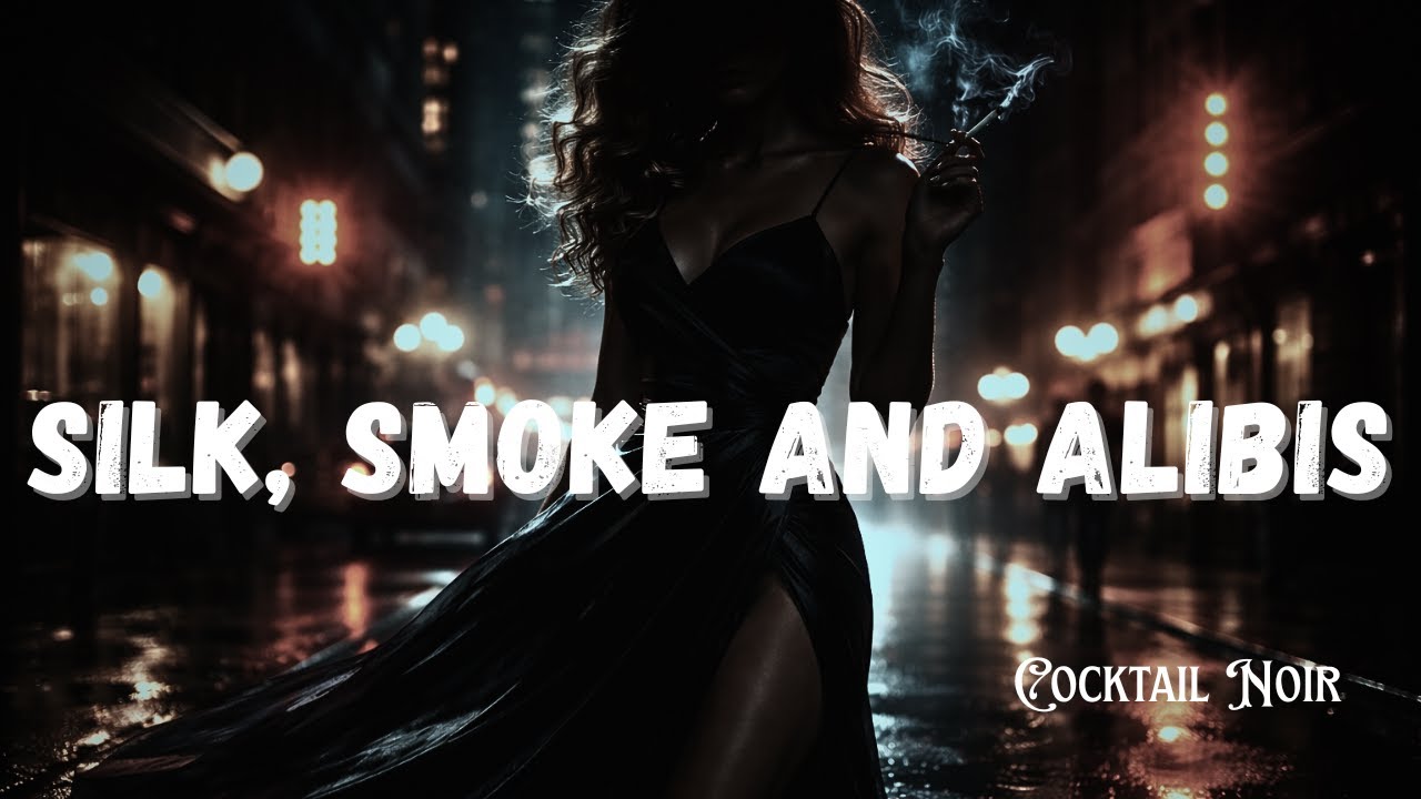 Silk, Smoke & Alibis | Dark Film Noir Jazz – Cocktail Noir