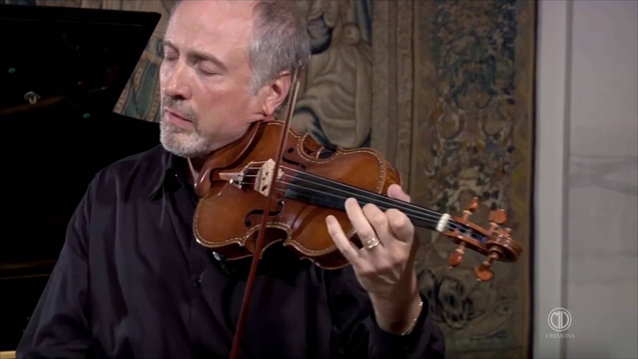 Marcello Villa plays Stradivari model Violin Elgar Salut d'amour - Carlo Alberini piano
