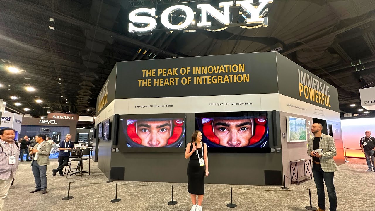 Sony's Affordable 100 inch TV! CEDIA 2023