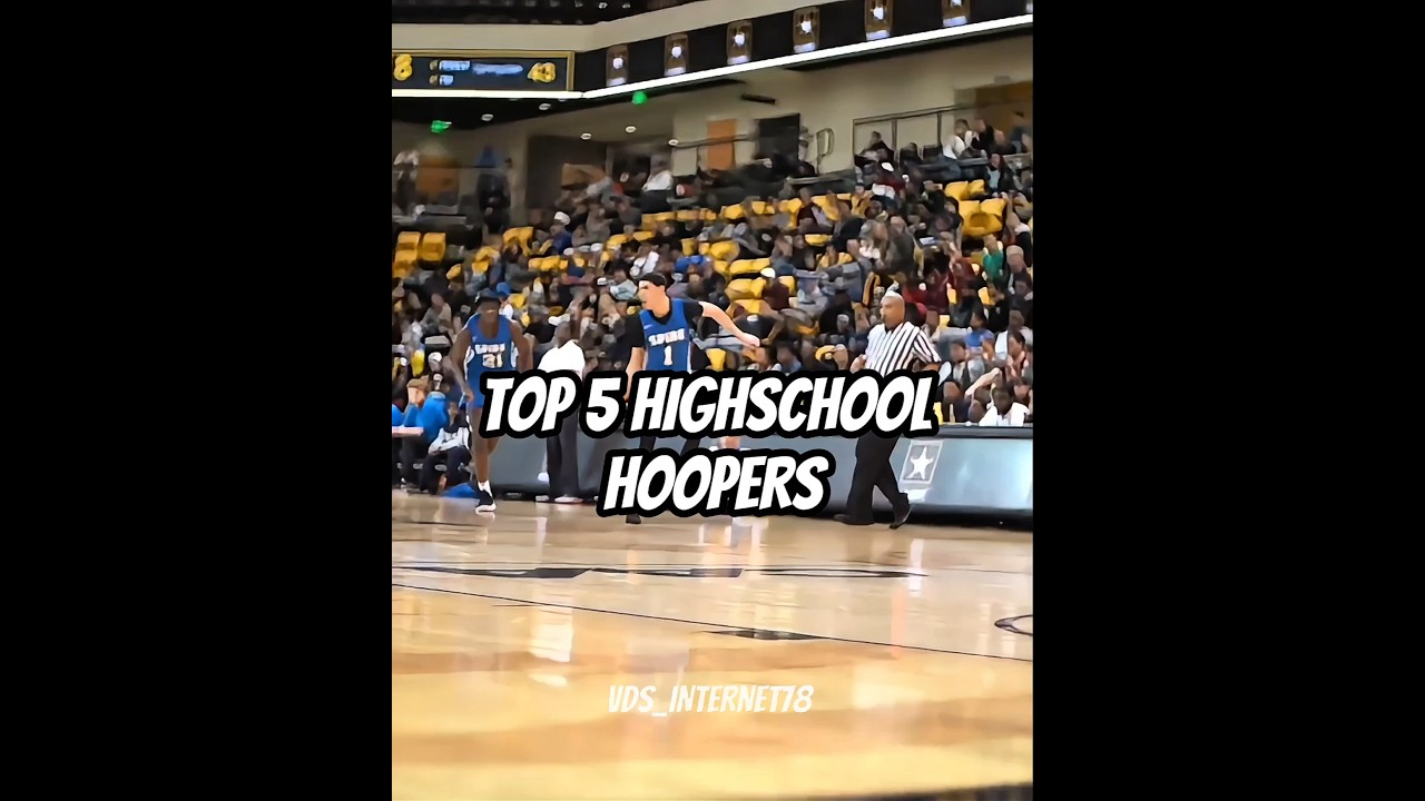 TOP 5 HIGHSCHOOL HOOPERS #basketball #highschool #edit
