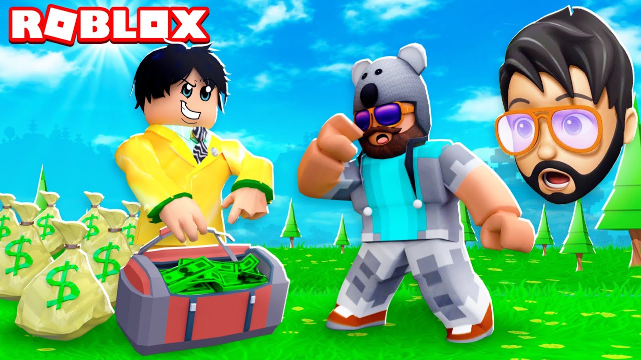 RICHEST PLAYER IN ROBLOX MADE ME A BET!!