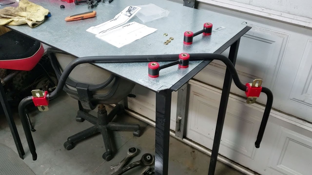 How to replace rear sway bar bushings and end links 94 Chevy K1500 Suburban