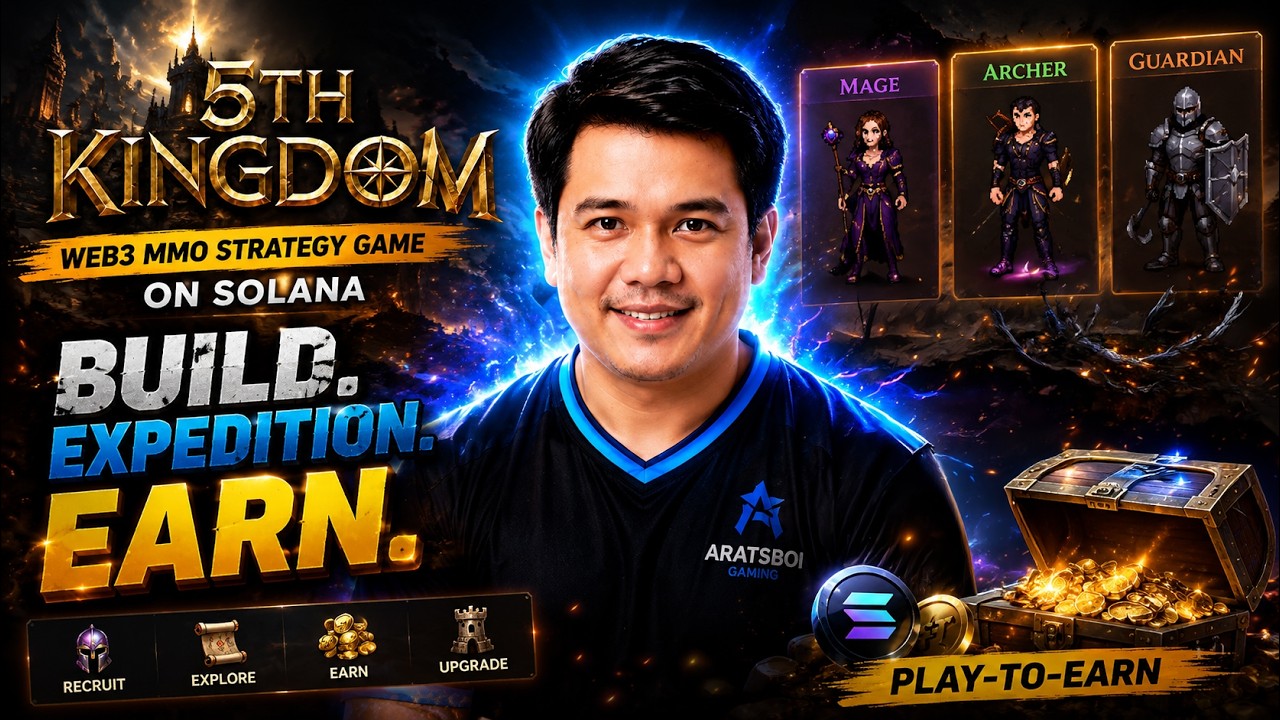 5th Kingdom New Play to Earn Game in Solana