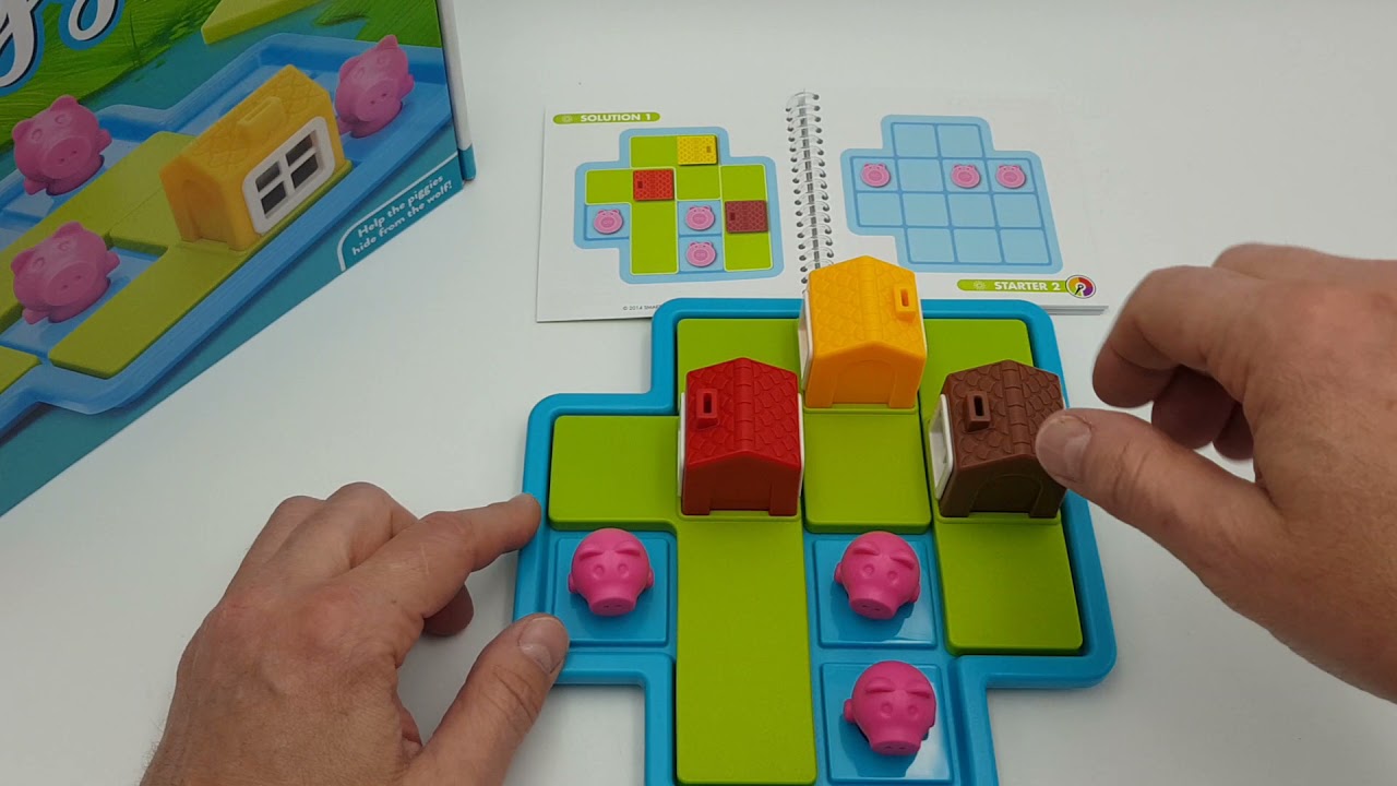 Trzy małe świnki - smart game dla 1 gracza