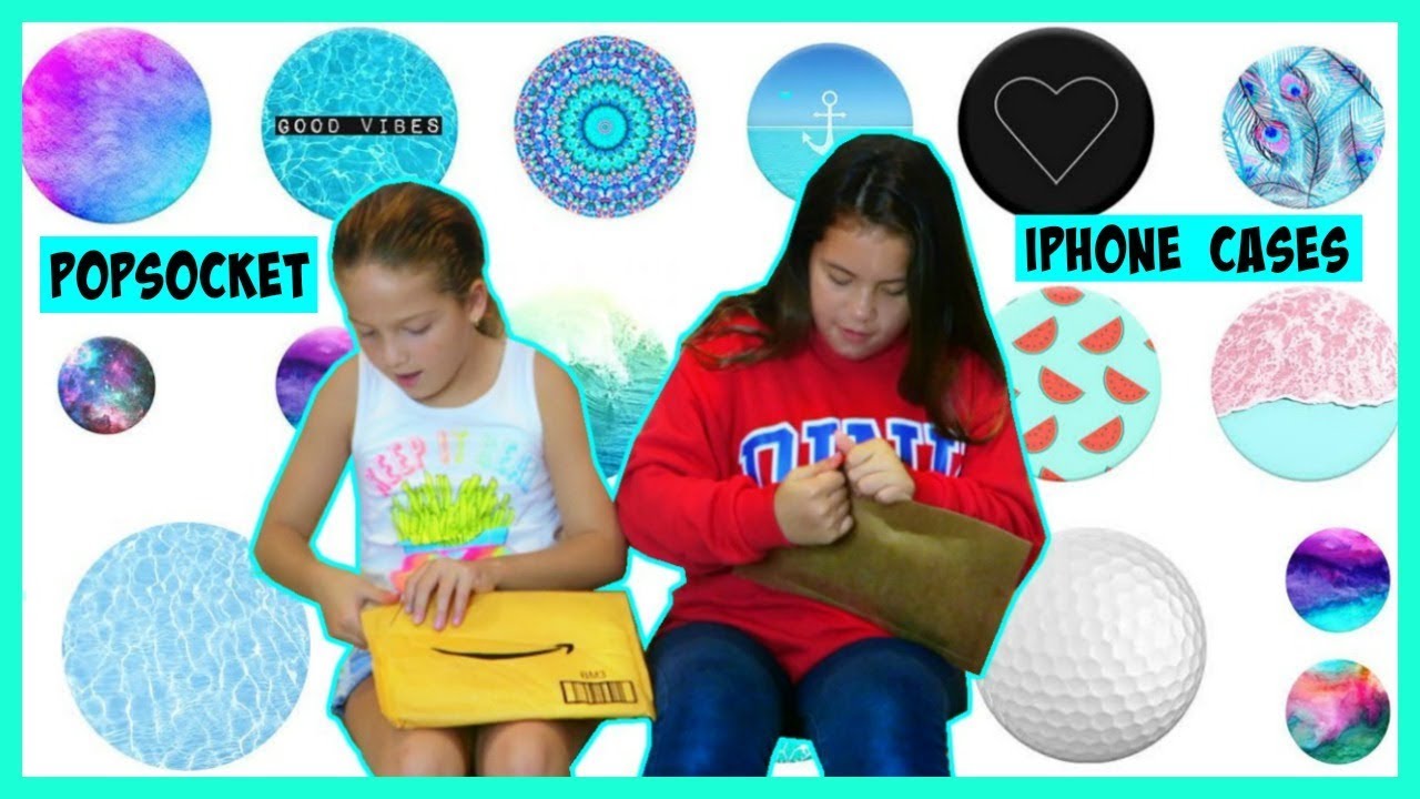 POPSOCKET & IPHONE CASES OPENING PACKETS 
