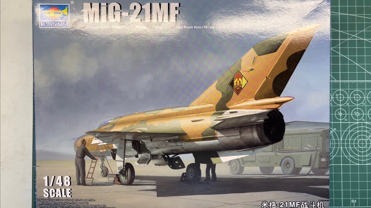Trumpeter Mig-21MF 1/48 Scale Model Aircraft