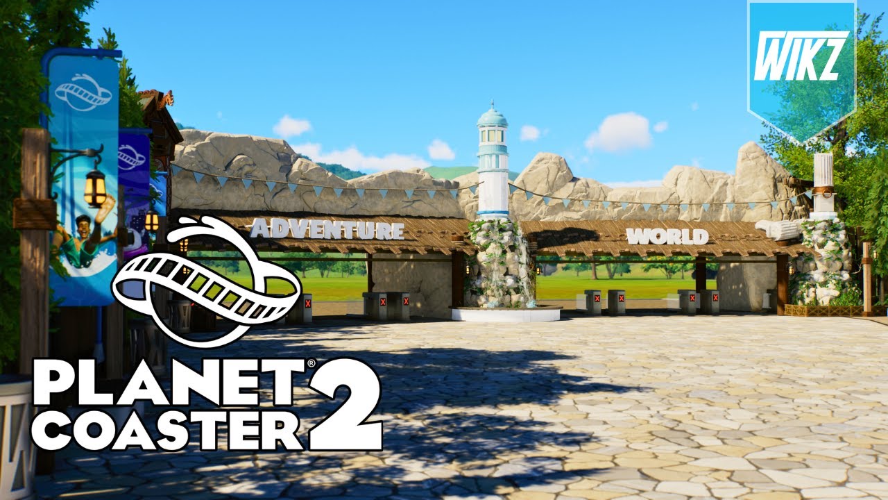 Полное руководство по дизайну входа в Planet Coaster 2 — советы и рекомендации