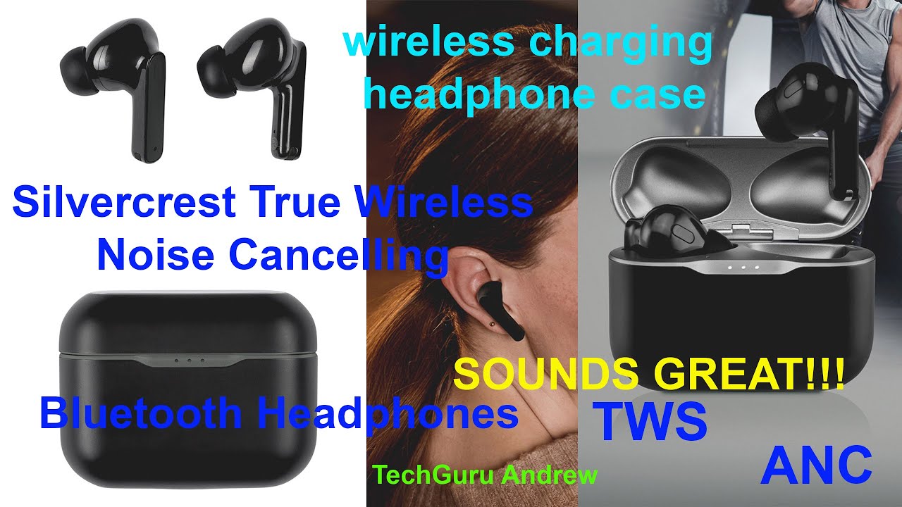 Silvercrest True Wireless Noise Cancelling Bluetooth Headphones STSK A4 B2 REVIEW