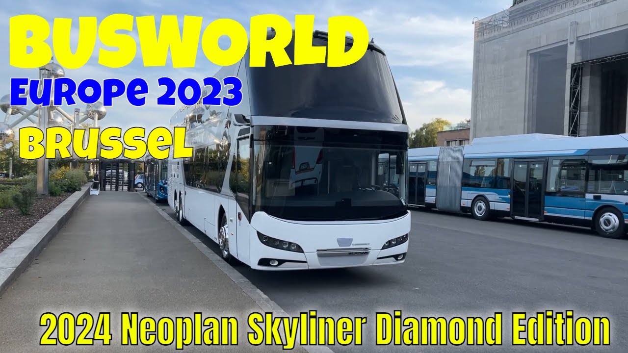 2024 Neoplan Skyliner Diamond Edition Double Decker Coach Walkaround   Busworld Europe 2023