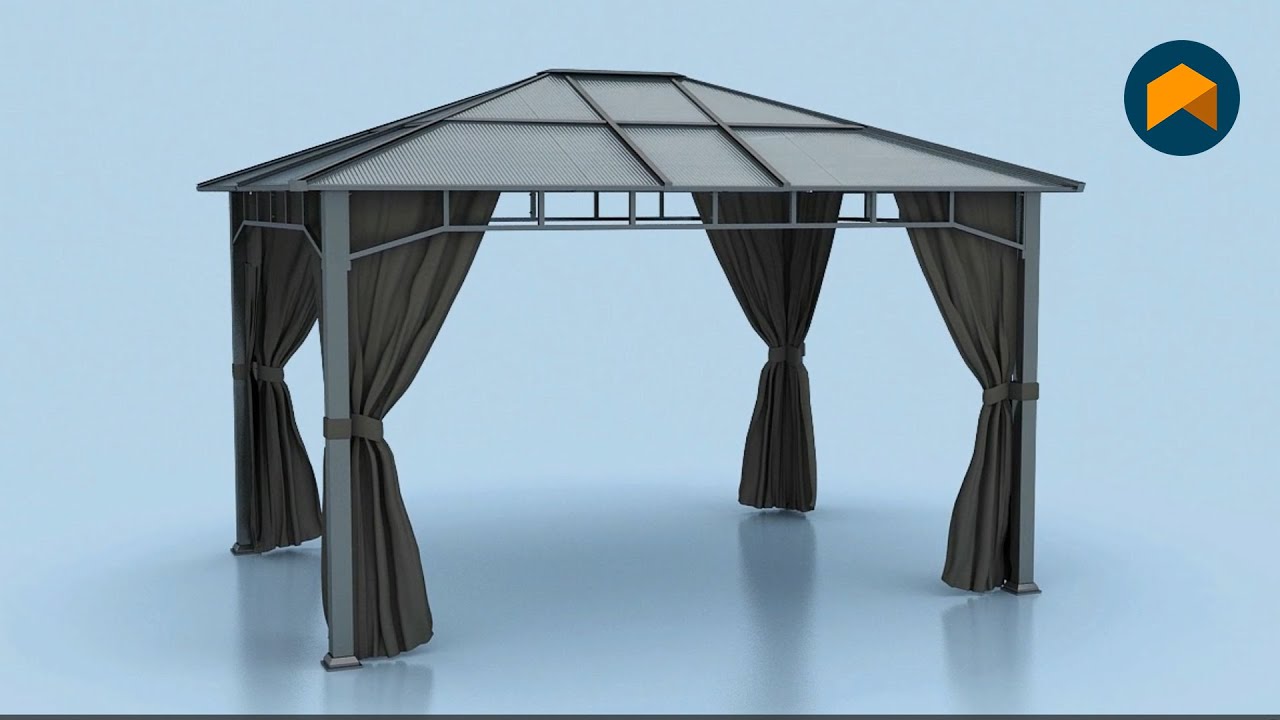 Assembly Garden Gazebo Sunset Deluxe 3x4m | All Tents