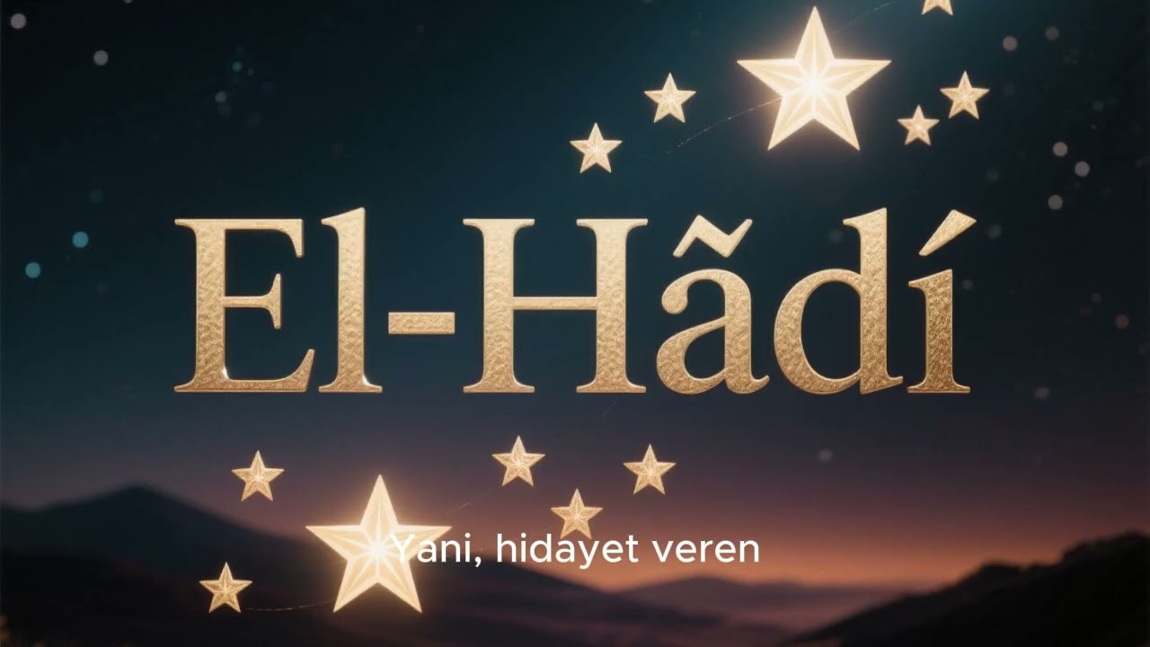 Hidayete Kavuşturan Esma Günde 400 Kez Ya Hadi!!