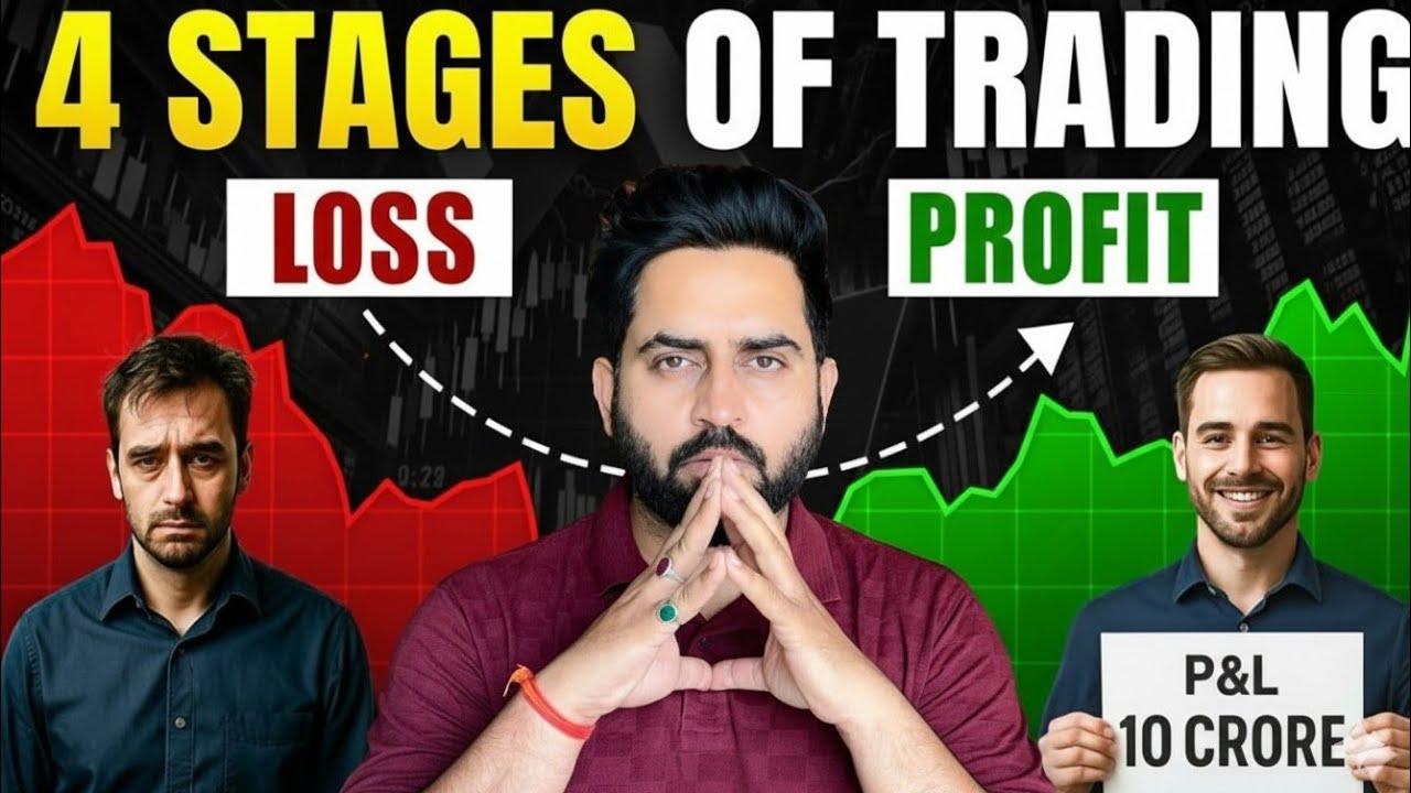 4 Stages to Become Successful in Trading ? 