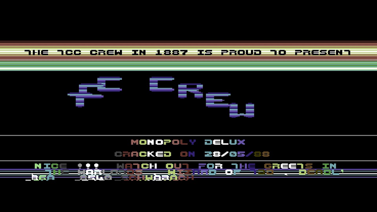 tcc crew intro 1988! Commodore 64