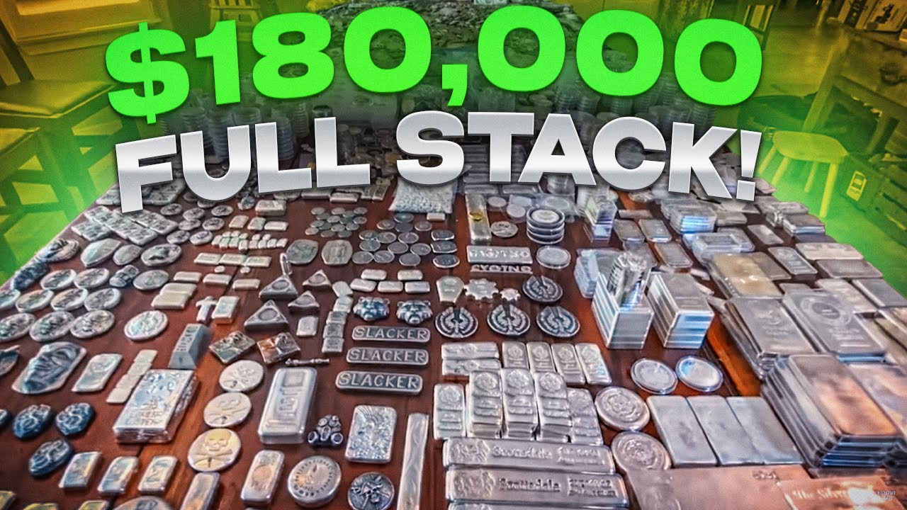 Quarter Million Dollars in Silver: My Journey to Financial Freedom!💰🥈